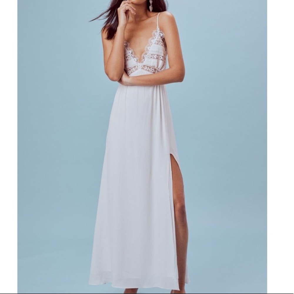 ONE HOUR SALE NWT For Love & Lemon lace maxi dress - Picture 1 of 7